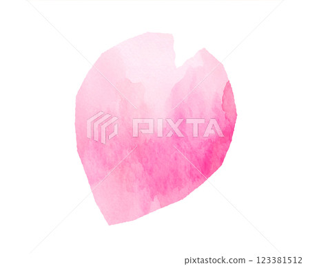 Watercolor illustration of cherry blossom petals Watercolor illustration of cherry blossom petals 123381512
