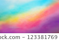 Colorful watercolor gradient texture background 123381769