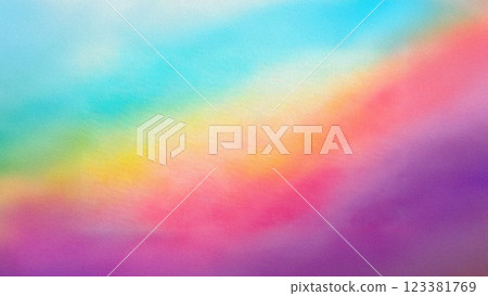 Colorful watercolor gradient texture background 123381769