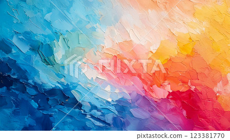 Colorful watercolor texture background 123381770