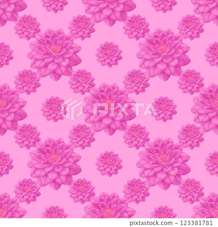 seamless pattern with flowers 123381781