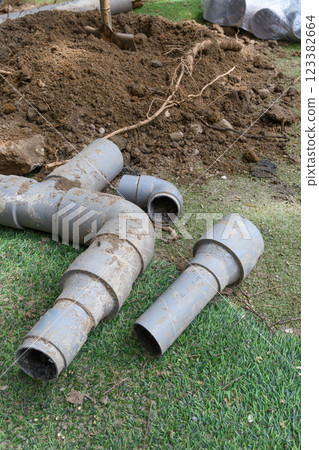Waterwork construction 123382664