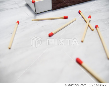 Match fire blank text advertising Match fire blank text advertising 123383377