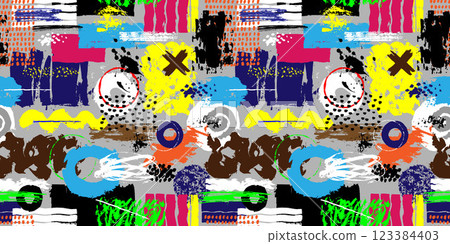 Abstract textures seamless multicolored background ,vector graphic element Abstract textures seamless multicolored background ,vector graphic element 123384403