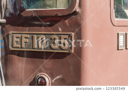 [EF10 electric locomotive at Kyushu Railway Museum, Mojiko, Kitakyushu] 123385549
