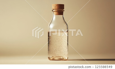 Stylish Biodegradable Sparkling Water Bottle with Elegant Design and Natural Appeal Stylish Biodegradable Sparkling Water Bottle with Elegant Design and Natural Appeal 123386549