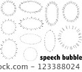對話氣泡影像 123388024