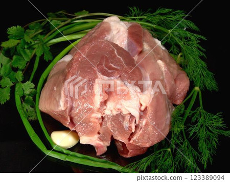 Raw meat ready to be cooked background Raw meat ready to be cooked background 123389094