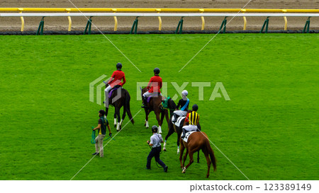 Tokyo Racecourse Baba entrance 123389149