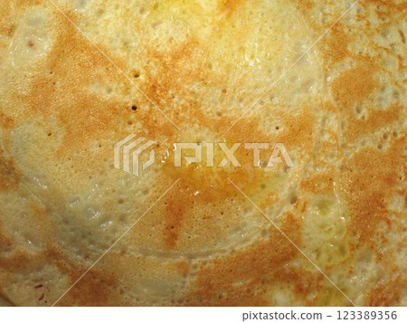 Peach Cobbler Baked Goods in Metal Dish Peach Cobbler Baked Goods in Metal Dish 123389356