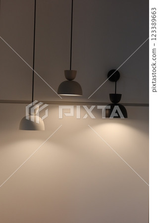 Spotlight lighting fixture 123389663