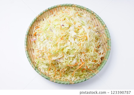 高麗菜切蔬菜 高麗菜切蔬菜 123390787