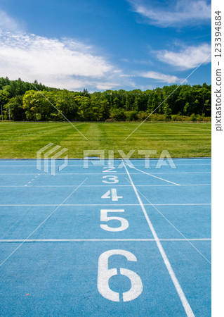 Summer scenery of Hiwada Highlands, Hida Takayama, July 123394884