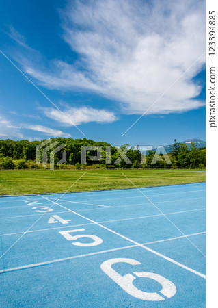 Summer scenery of Hiwada Highlands, Hida Takayama, July 123394885