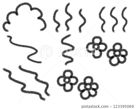 鉛筆畫風格的蒸氣插圖 鉛筆畫風格的蒸氣插圖 123395069