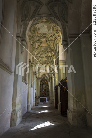 Benedictine Monastery in Kladruby by Jan Blazej Santini Aichel and Kilian Ignac Dientzenhofer, Plzen Region, Czech Republic 123395590