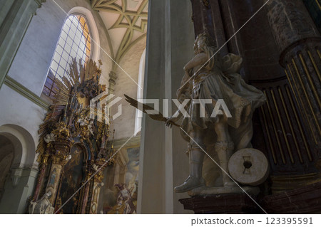 Benedictine Monastery in Kladruby by Jan Blazej Santini Aichel and Kilian Ignac Dientzenhofer, Plzen Region, Czech Republic 123395591