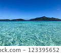 熱帶國家藍色海 123395652