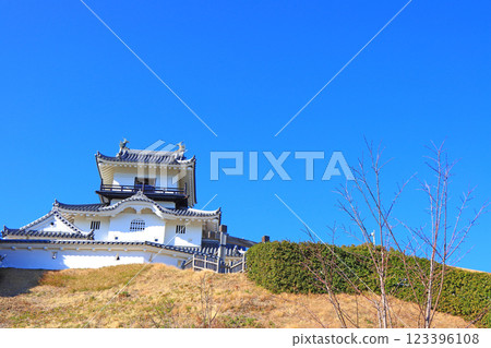 Scenery of Kakegawa Castle castle tower, Kakegawa City, Shizuoka Prefecture 123396108