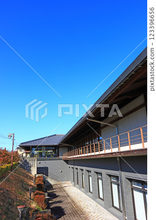 Scenery of Kakegawa City Central Library, Kakegawa City, Shizuoka Prefecture 123396656