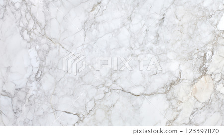 A high-resolution seamless white marble texture background with soft grey veins, perfect for luxury branding and designs. A high-resolution seamless white marble texture background with soft grey veins, perfect for luxury branding and designs. 123397070