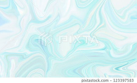 Light blue gradient marble pattern background illustration. Beautiful and elegant wallpaper with a blue sheen. 123397583