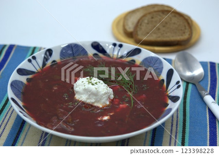 甜菜根湯 123398228