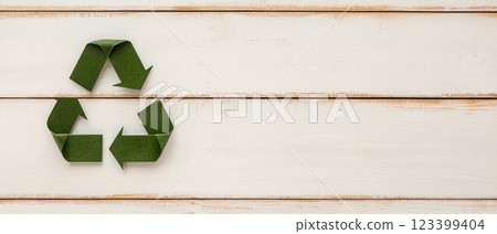 Wood Background Infographics concept. Eco friendly Sustainability Infographic with Wooden Texture and Recycling Symbols 123399404