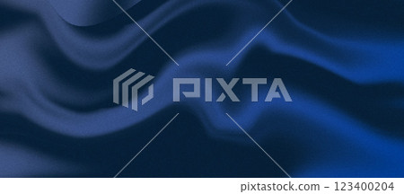 Abstract color blue pink yellow gradient film Grainy texture glowing wave background. Gradient blurred orange gray texture for web banner noise texture effect. Grain poster film photography effect 123400204