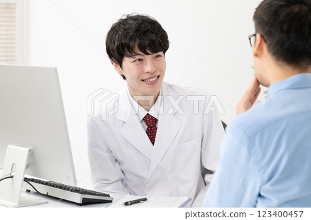 Doctor who consults 123400457