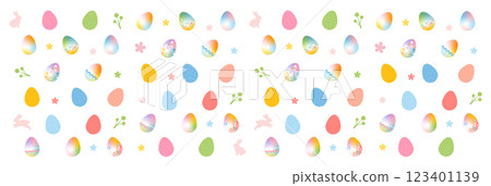 復活節彩蛋圖案 123401139