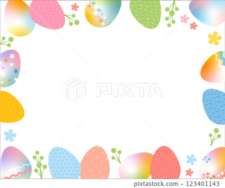 easter egg background material easter egg background material 123401143