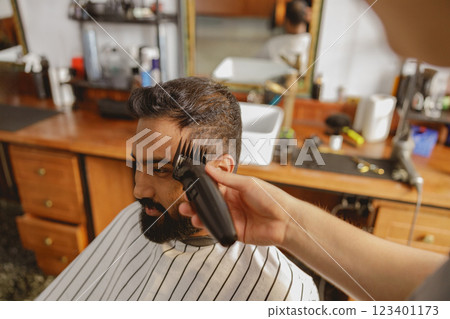 The Art of Modern Barbering Transforming Hairstyles in a Professional Barbershop Setting The Art of Modern Barbering Transforming Hairstyles in a Professional Barbershop Setting 123401173