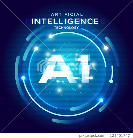 The concept of artificial intelligence AI The concept of artificial intelligence AI 123401747