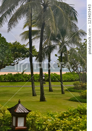 Tropical wonderful Nusa dua beach, Nusa dua, Bali, Indonesia. 123403443