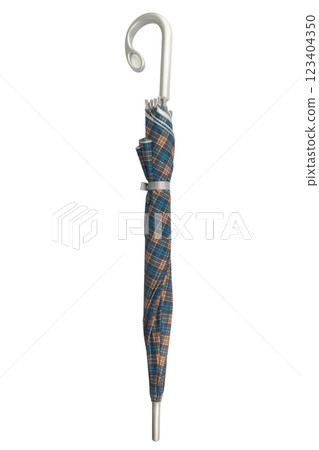 umbrella Plaid isolated on white background 123404350