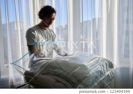 Vacuum Sealing Clothes Effectively for Storage, Preservation, and Space Saving Solutions 123404399