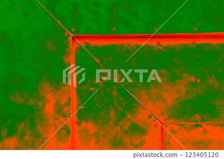 metal door rusty texture background, metal sheet, metal door upholstery, changed color scheme. metal door rusty texture background, metal sheet, metal door upholstery, changed color scheme. 123405120