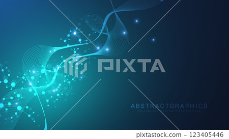 Global network connection. Global business. Social network communication. Internet technology. Vector illustration 123405446