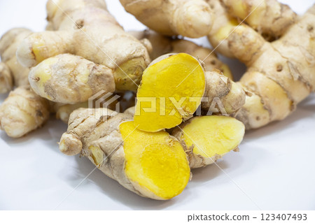 Spring turmeric Spring turmeric 123407493