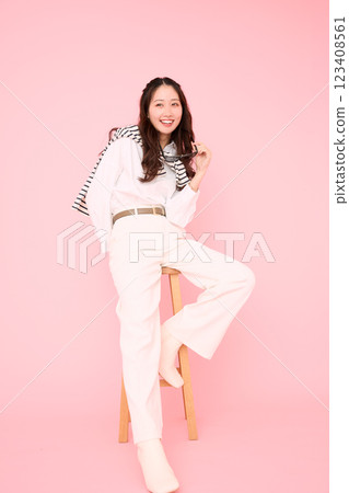 春季時尚肖像 春季時尚肖像 123408561