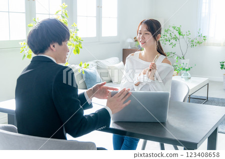 金融保險顧問規劃師商業商人 123408658