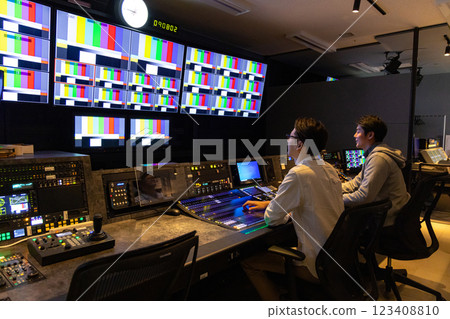 Production TV Director 123408810