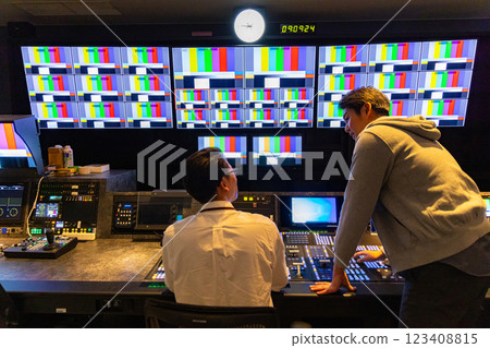 Production TV Director 123408815
