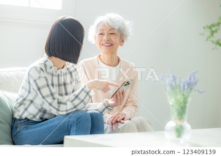 Grandma and grandson Smaho 123409139