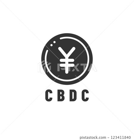 日元CBDC數位貨幣圖像圖標 日元CBDC數位貨幣圖像圖標 123411840