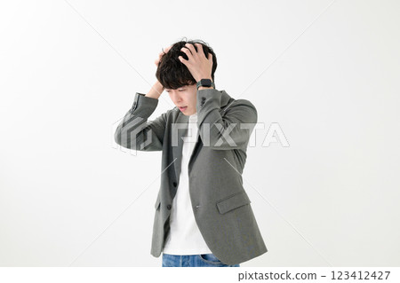 Thinking man Thinking man 123412427