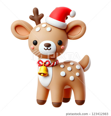 cute reindeer  123412983