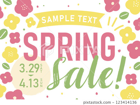 春季銷售佈局 春季銷售佈局 123414136