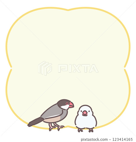 Java sparrow copy space Java sparrow copy space 123414165